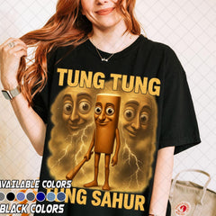 Comfort Colors Limited Tung Tung Tung Sahur Funny Baseball Bat Meme T-shirt, Italian Brainrot Shirt, Dank Memes Tshirt, Unhinged Clothes