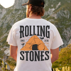 Mens Easter Hoodie, Tshirt, Sweater Retro Rolling Stones Since 33 AD, Vintage Bible Easter Shirt , Christian Dad Shirt