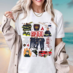 9-1-1 Tv Show Shirt, 911 Movie Shirt, Peter Krause Shirt, Captain Robert Nash 9-1-1 Series, Bobby Nash Shirt, Los Angeles Fire Department