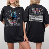 Chris Brown Tour Breezy Bowl XX Shirt, Chris Brown Merch 2025 Shirt, Chris Brown Graphic Shirt, Chris Brown Fan Gift, Breezy 2025 Shirt