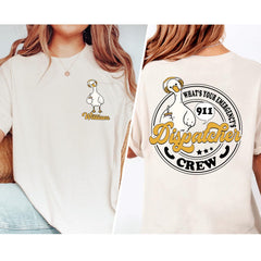 What Your Emergency Shirt, Personalized Silly Goose Dispatcher Gift, 911 Dispatcher Crew Shirt, Custom Emergency Dispatcher Sweatshirt