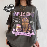 Princess Donut Comfort Colors Shirt, Dungeon Crawler Carl TShirt, Sci-Fi Book Lover Tee, Bookish Apparel for Book Lovers