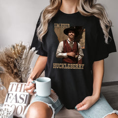 Tombstone Doc Holliday Cowboys Shirt, Val Kilmer Vintage Old Western Tee, Im Your Huckleberry Tee, Val Kilmer Western T-Shirt,RIP Val Kilmer