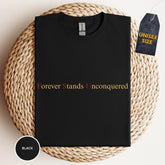 FSU Tribute Shirt � Forever Stands Unconquered � Florida State University Memorial Tee � Campus Resilience Support Shirt