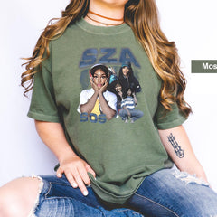 T-shirt, SOS SZA Shirt , 90s Vintage SZA Shirt, Vintage Sza Shirt, Retro Sza T-shirt, Concert Sza T-shirt, Sos Tour Fan Tee