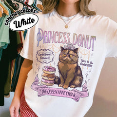 Princess Donut Comfort Colors Shirt, Dungeon Crawler Carl TShirt, Sci-Fi Book Lover Tee, Bookish Apparel for Book Lovers