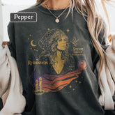 Fleetwood Mac T-Shirt - Stevie Nicks Rhiannon Graphic Tee - Classic Rock Music Shirt - Vintage Unisex Band Tee - Relaxed Fit Music Fan Gift