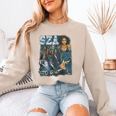Vintage SZA Sos Shirt, SZA Album Cover Sweater, SZA Merch, Sza Vintage Tee, Sza gift, Sza Lover Sweatshirt, Sos Album Shirt