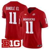 I.Hossiers #11 Randle El 2025 B1G Patch Fan Jersey