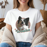 Custom Vintage Pet Unisex T-shirt, Pet Photo + Name Custom Personalized Dog, Shirts for Humans, Custom T-shirt, 90's Dog Owner Shirt