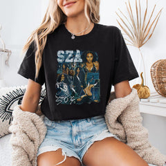 Vintage SZA Sos Shirt, SZA Album Cover Sweater, SZA Merch, Sza Vintage Tee, Sza gift, Sza Lover Sweatshirt, Sos Album Shirt