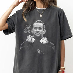 CM Punk 90s Bootleg T-Shirt, Unisex Style Boxing Shirt, Gift For Dad, Streetwear Boxing, CM Punk Shirt 14425YP40