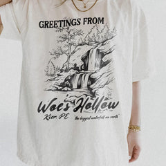 Woe's Hollow Shirt | Severance T-Shirt Kier Lumon Macrodata Refinement Mark S Helly R Severance Merch Mr. Milchik Dylan Irving MDR shirt