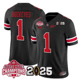 O.S Buckeyes #1 Team 2025 National Champions Patch Limited Jersey