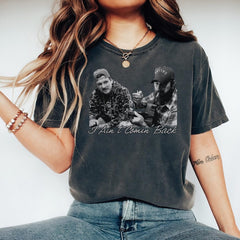 Cowboy Post Malone and Wallen Comfort Shirt, Music Concert Tee, I Ain't Comin' Back, Concert Shirt, Country Music Shirt, Morgan Music Tour T-Shirt
