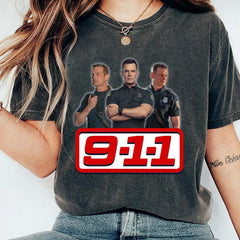 Bobby Nash 9-1-1 Team Shirt, Bobby Nash 911 TV Show Movie Crewneck Shirt, TV Show Lovers, Gift For 911 Fans