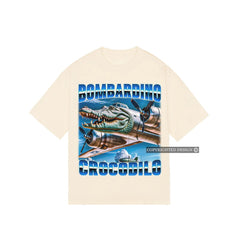 Bombardino Crocodilo Brainrot funny vintage unisex t-shirt, Brainrot tee, Bootleg Rap Tee, Italian Brainrot Meme, Crocodile Tee, Trending Tee