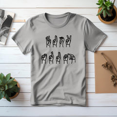 Subtle Anti-Trump T-shirt,FDT Sign Language Shirt,Democrat Shirt,Liberal Tee,Feminist Shirt,Political Shirt,Pro-Democracy Tee,Political Gift