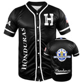 Fury Honduras Baseball Jersey Shirt Black Unisex Men Woman Comfortable Breathable Quick Dry shirtslatinas