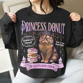 Princess Donut Sweatshirt, Dungeon Crawler Carl TShirt, Sci-Fi Book Lover Tee, Bookish Apparel for Book Lovers