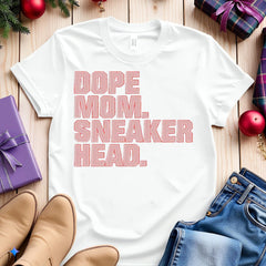 Dope Mom Sneakerhead T-Shirt Matching Jordan 3 Valentine's Day 2025, Wife Gift, Cool Mother's Birthday, Mama Shirt