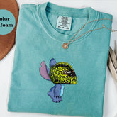 Lando Norris Racing Helmet Stitch Shirt, Funny F1 Fan Crewneck, Cartoon Racer Top, Motorsport Gift, Comfort Colors Unisex Shirt