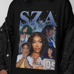 Sza Vintage T-Shirt, Gift For Women and Man Unisex T-Shirt, SZA Sweatshirt, SZA Concert Tee, SZA Bootleg Shirt, Sza Vintage Rap Hip Hop Tee