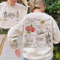 Powerless Bookish Sweatshirt For Fan, Kai Azer I Love You TShirt, Fearless Fan Shirt, Gift for Bookworms, Romantic Quotes