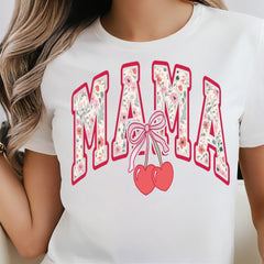 Cherry Mama Shirt, Mom Life Shirt, Mother Day Shirt, Cherry Mama Sweatshirt, Aesthetic Mom Shirt, Happy Mother Day 2025, Gift for Mo