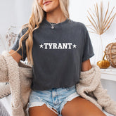 Comfort Color's Vintage TYRANT Cowboy T-Shirt, Western T-Shirt, Western Bachelorette T-Shirt, retro cowboy shirt, cowgirl shirt, hot chick