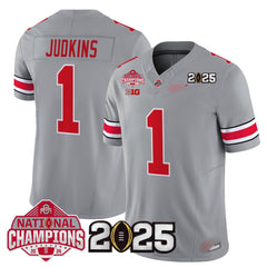 O.S Buckeyes #1 Quinshon Judkins 2025 National Champions Patch Limited Jersey