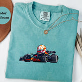 F1 Car T-Shirt � Formula Race Car Graphic Tee, Car Lover Shirt, Colorful Sports Car Comfort Colors Tee, Gift for Racer Fans