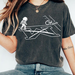 Brutus Ohio State Snow Fan Football Shirt, Brutus vs Michigan Game Day T-shirt; Ohio Football, Erase The M Ohio State Rivalry, Brutus Shirt'4420974814