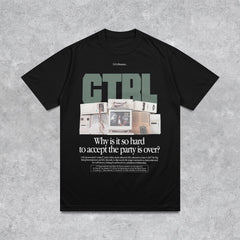 SZA CTRL Graphic T-shirt | SZA Tour Graphic merch | Hip Hop Rap Tee | Music Gift Idea