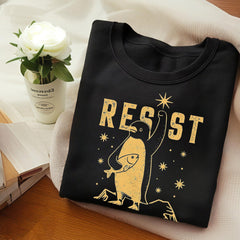 Penguins RESIST Shirt, Subtle FDT Shirt Resistance Protest, Penguins Against Tariffs Tee, Flippers Up Tee, Heard Island Shirt, RESIST TShirt