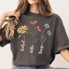 FDT Flower T-shirt, FDT Shirt, Equality Equal Right Tee, Feminist Wildflower Democrat Liberal Gift, Floral FPT Shirt, Fdt Tee, Gifts For Her