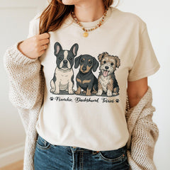 Subtle FDT Shirt, Anti Trump Shirt, Anti Maga Dog Shirt, Fuck Trump Shirt, Democrat Shirt, Funny Political Shirt, Liberal Pet Lover Tee