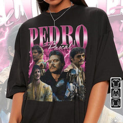 Actor Pedro Pascal Movie Shirt, Pedro Pascal Narcos Sweatshirt, Pedro Pascal Vintage Unisex Gift Bootleg Hoodie