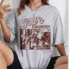 Get Me To God's Country Shirt, Morgan Wallen Shirt, Cow Skull Sweatshirt, Country Mucic Shirt, Gift For Her