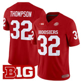 I.Hossiers #32 Anthony Thompson 2025 B1G Patch Fan Jersey