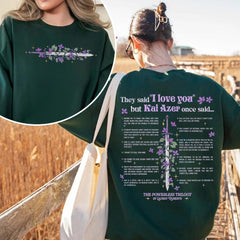 Kai Azer I Love You In Powerless Sweatshirt, Kai Azer Powerless TShirt, Kai And Paedyn Shirt, Valentine Gift Shirt, Powerless Shirt