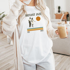 Severance Defiant Jazz Shirt, Retro 90s TV Show Tee, Sci-Fi Fan Gift, Funny Graphic Unisex Shirt, Aesthetic Dance Music Tee for Him or Her