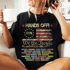 Hands Off Protest T Shirt,liberal shirt, democrat shirt, feminist shirt, Hands Off protest, Hands Off Shirt