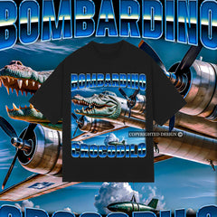 Bombardino Crocodilo Brainrot funny vintage unisex t-shirt, Brainrot tee, Bootleg Rap Tee, Italian Brainrot Meme, Crocodile Tee, Trending Tee