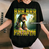 Brr Brr Patamin Italian Brainrot unisex T-shirt, Italian Brainrot Shirt, Brainrot vintage bootleg shirt, Unhinged Clothes, Weird Tee