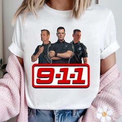 Bobby Nash 9-1-1 Team Shirt, Bobby Nash 911 TV Show Movie Crewneck Shirt, TV Show Lovers, Gift For 911 Fans
