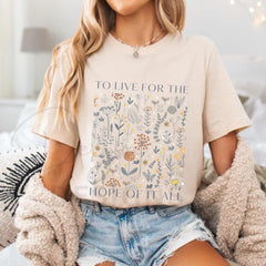 To Live For The Hope Of It All Taylor TShirt Boho Eras Tour Keepsake August Sweatshirt Taylor Music Fan Eras Gift Shirt Taylor Kids Merch
