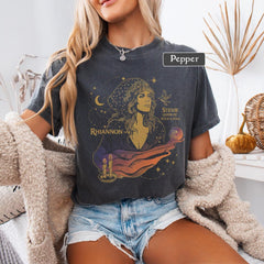 Fleetwood Mac T-Shirt - Stevie Nicks Rhiannon Graphic Tee - Classic Rock Music Shirt - Vintage Unisex Band Tee - Relaxed Fit Music Fan Gift