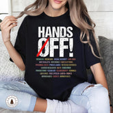 Limited ! Hands Off Protest Shirt, Trendy Political Hands Off Protest Sweatshirt and Hoodie, Hands Off Medicaid Medicare Social Security Tee