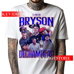 Bryson DeChambeau Shirt Professional Golfer Player t-shirt Bootleg Vintage Design